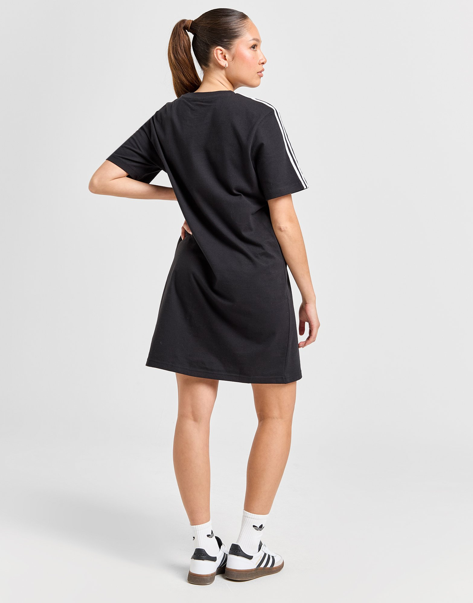 adidas Robe t-shirt en jersey coupe boyfriend Essentials 3-Stripes