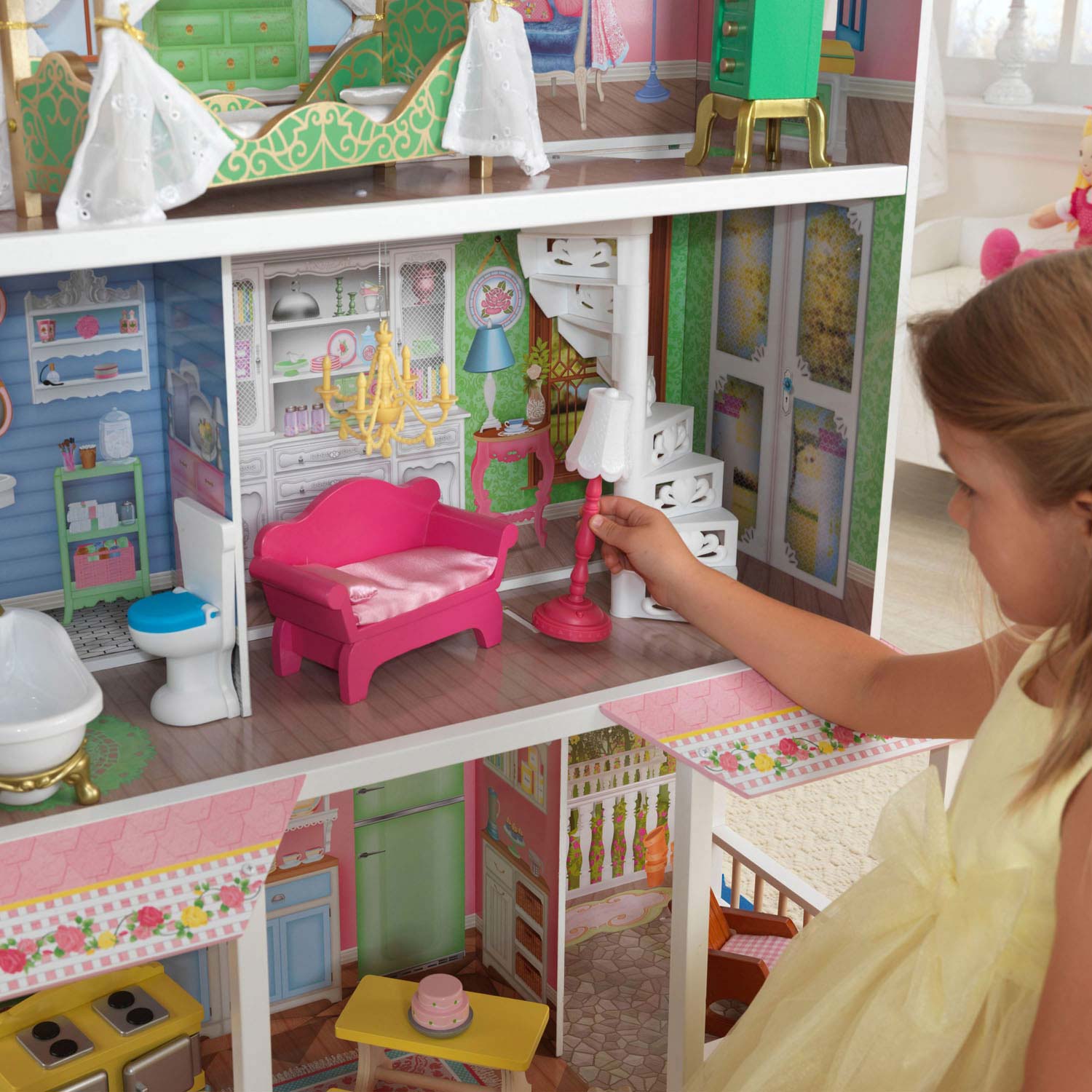 KidKraft Houten Poppenhuis Sweet Savannah