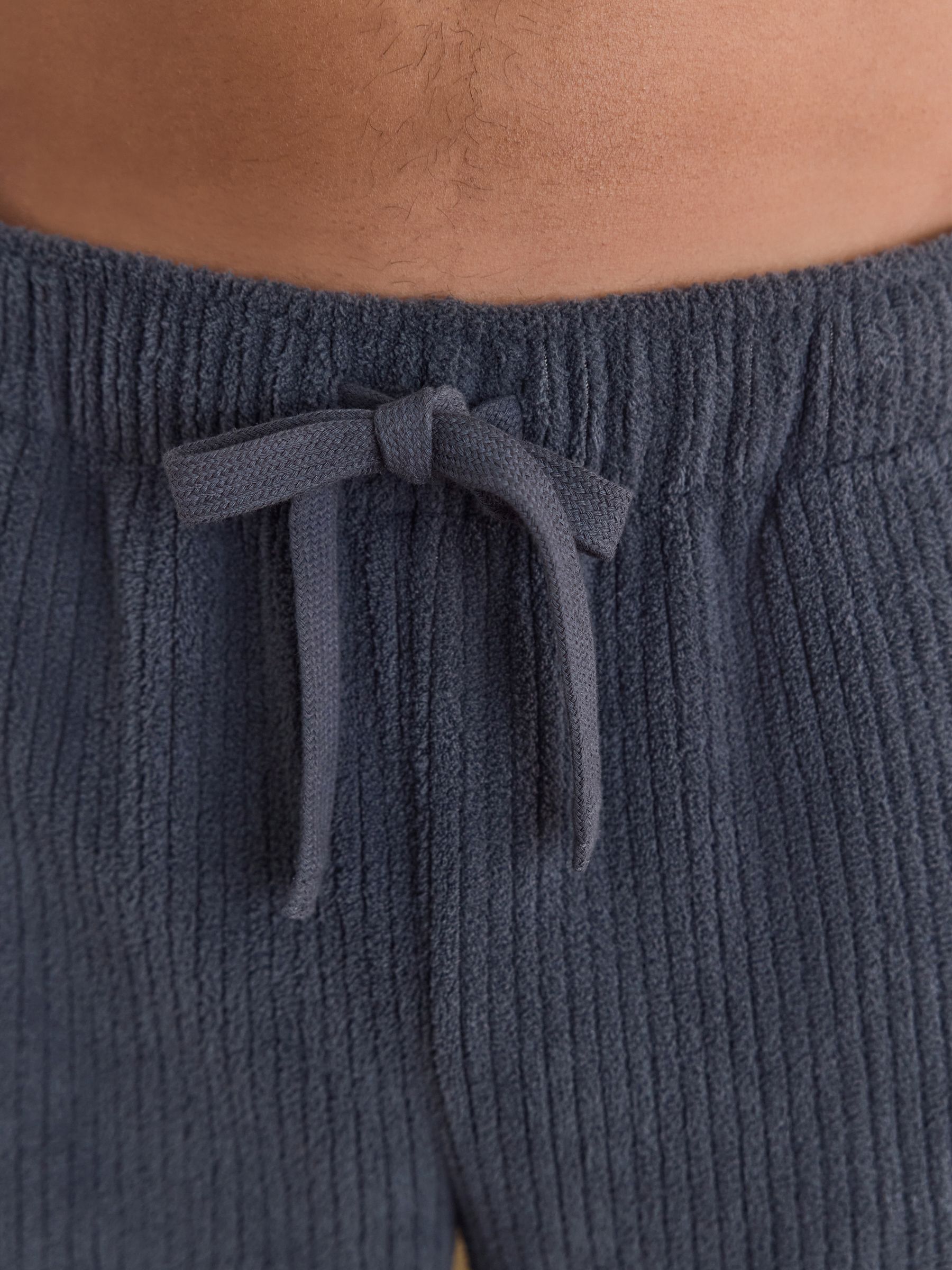 Leisteen grijs - Borg Fleece Rib Textured Joggers