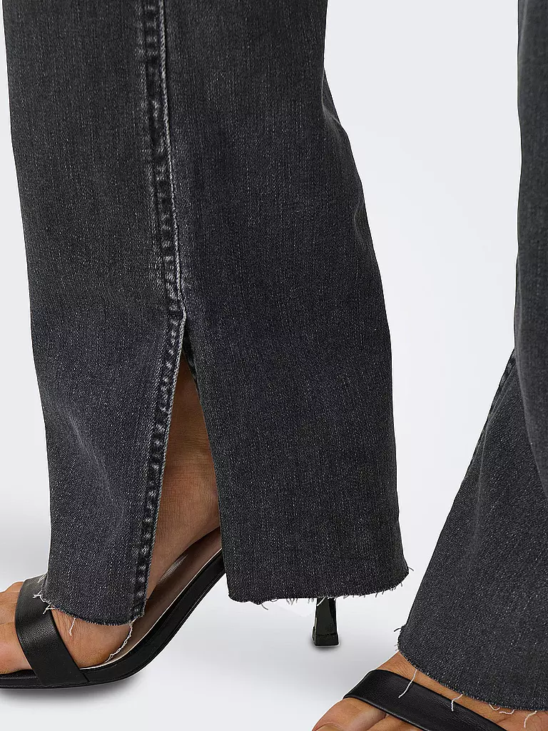 ONLY Jeans Flared Fit ONLBLUSH schwarz
