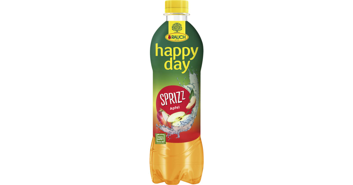Rauch Happy Day Apfelsaft gespritzt 0,5 Liter (Einweg)