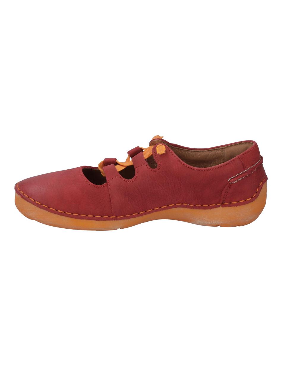 Slipper Fergey 71, rot-kombi