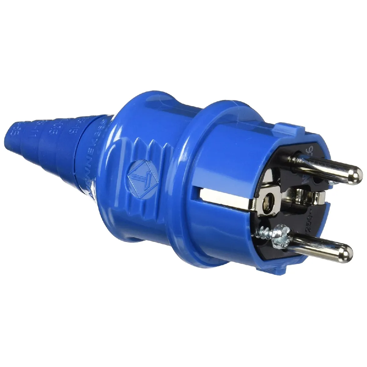 Mennekes Piquets Schuko 16 A/230 V bleu IP44