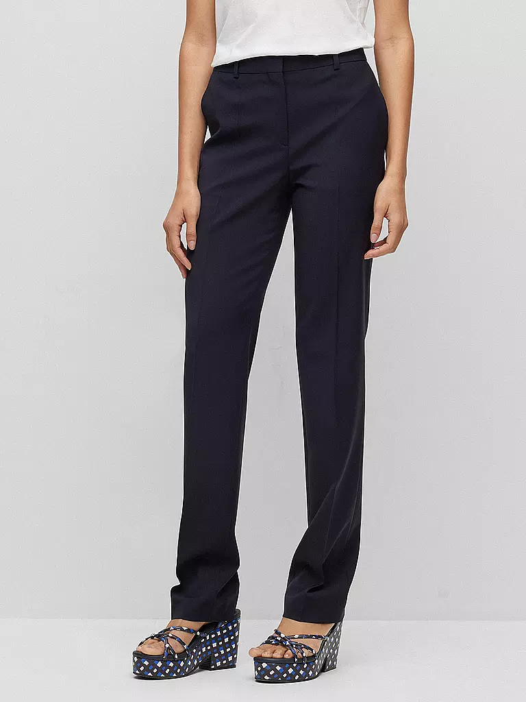 BOSS Hose Regular Fit TAMEAH dunkelblau
