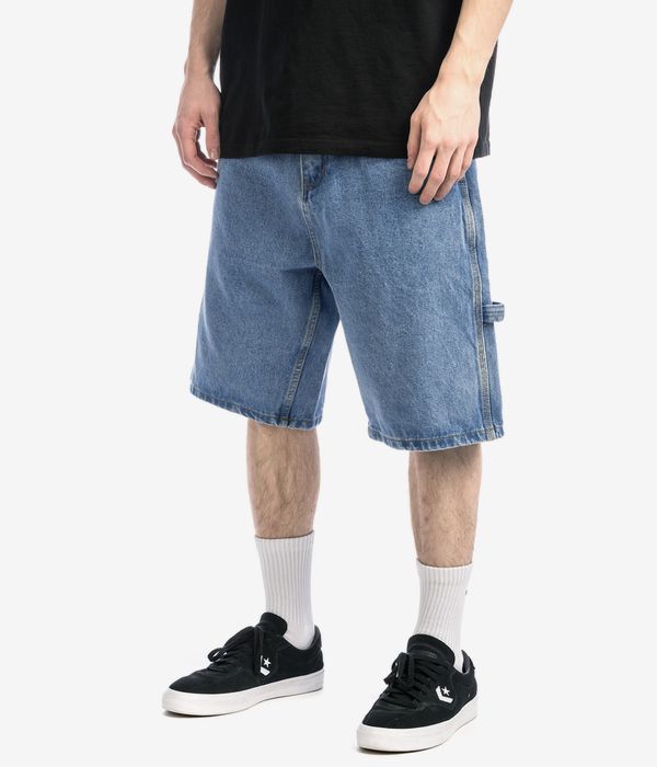 Butter Goods Weathergear Heavy Weight Denim Shorts (washed indigo)