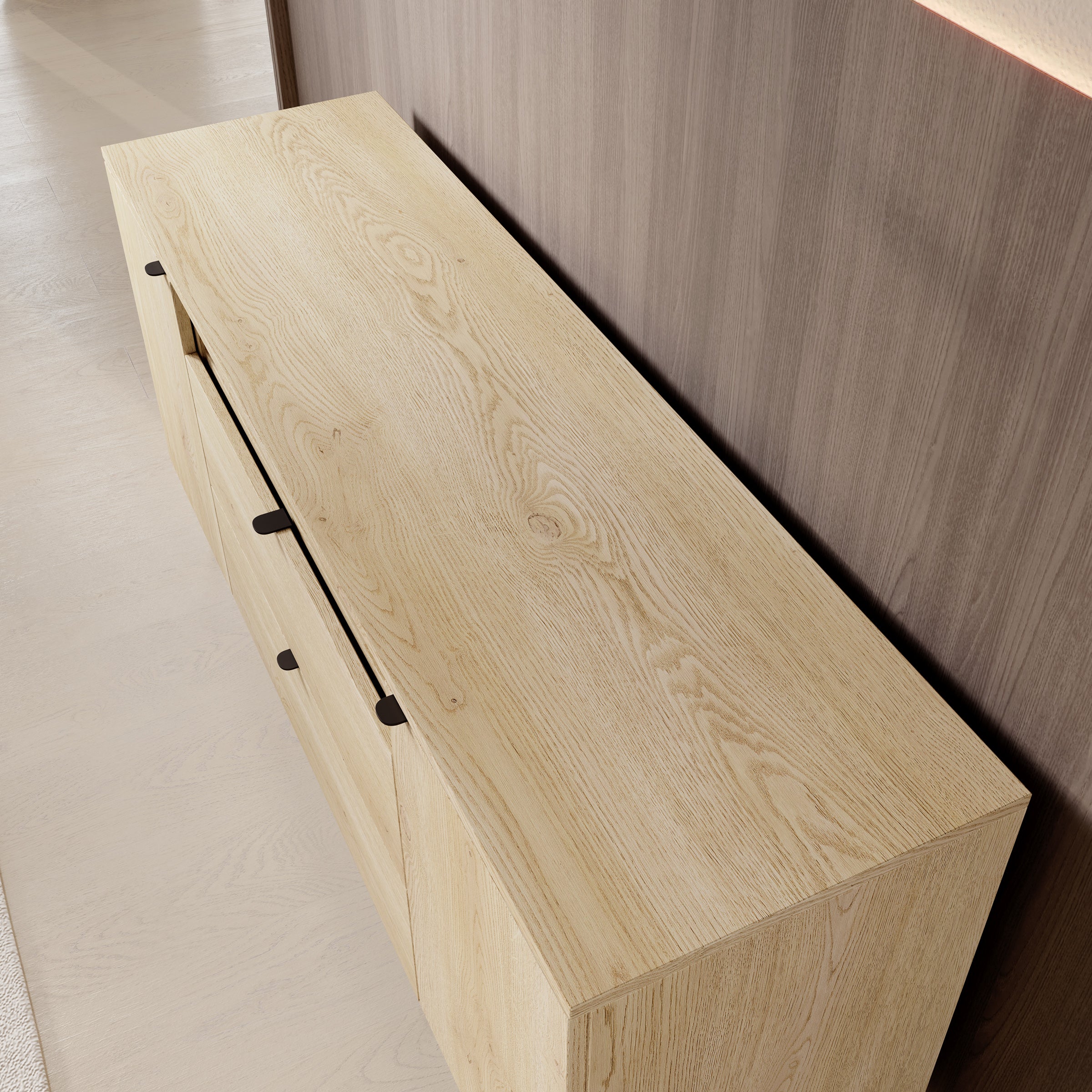 Oriya - Dressoir - Eikenpatroon - 140x40x75 cm