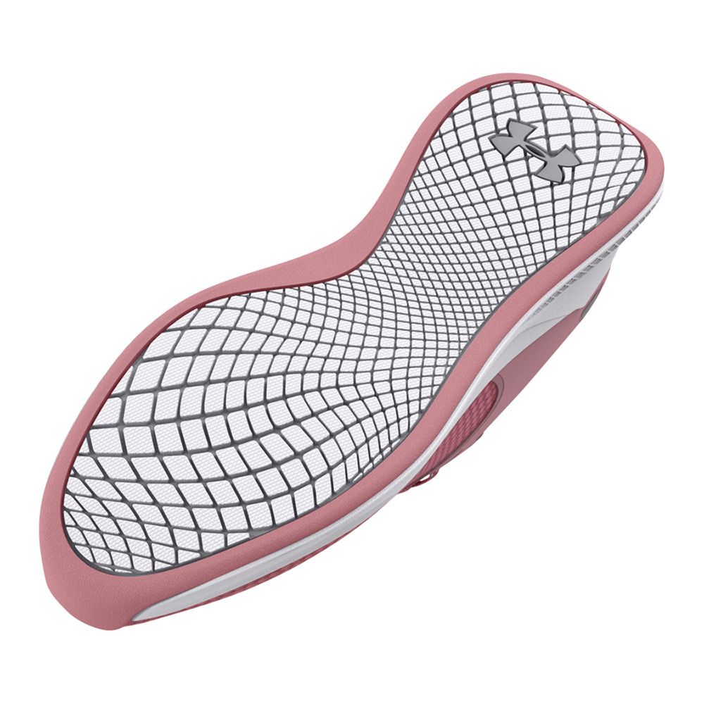 Under Armour UA CHARGED AURORA 2 - Chaussures training Femme pink elixir/pink elixir/metallic silver