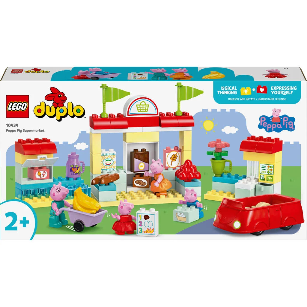 Voor de Peppa big fan!Peppa Big supermarkt Educatief Speelgoed voor Peuters vanaf 2 jaar 10434
