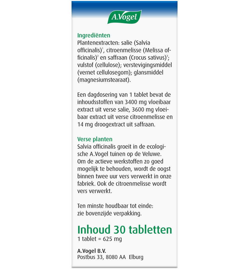A.Vogel Famosan Slaap (30 stuks)