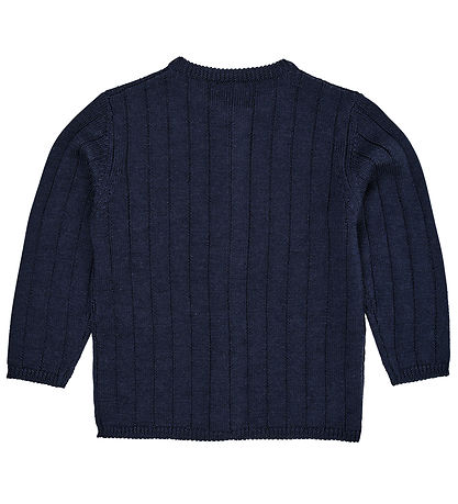 Copenhagen Colors Cardigan - Uld - Strik - Navy