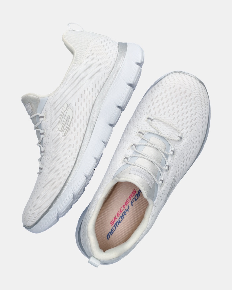 Skechers Summits Instapschoenen  - wit