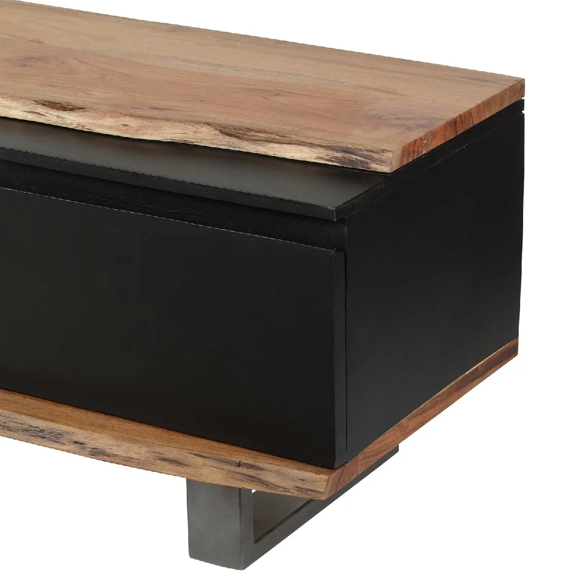 Bois & Chiffons Meuble TV - Acacia Black