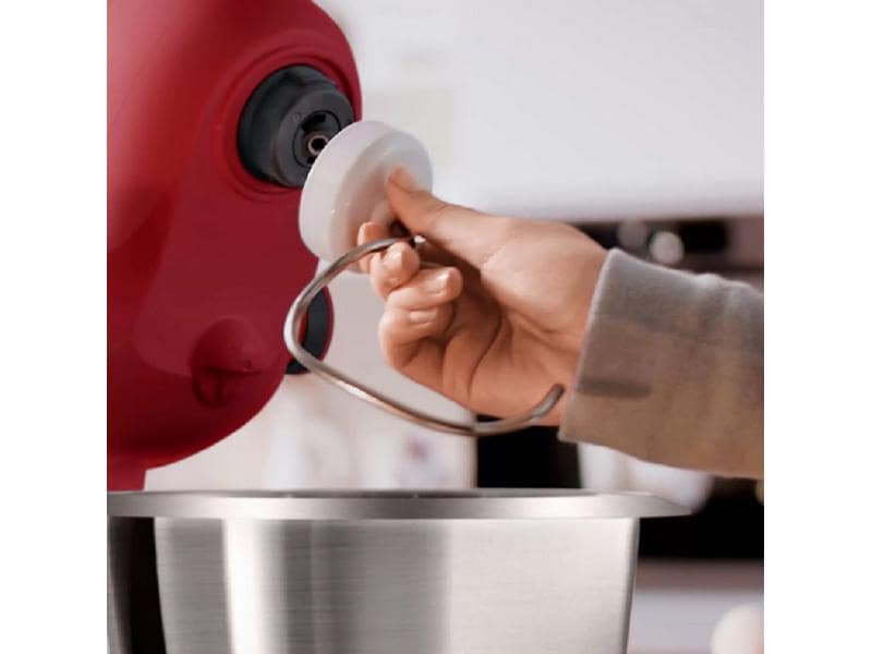 Bosch Küchenmaschine MUMS2ER01 Rot Küchengerät für schnelle Back- und Kochergebnisse