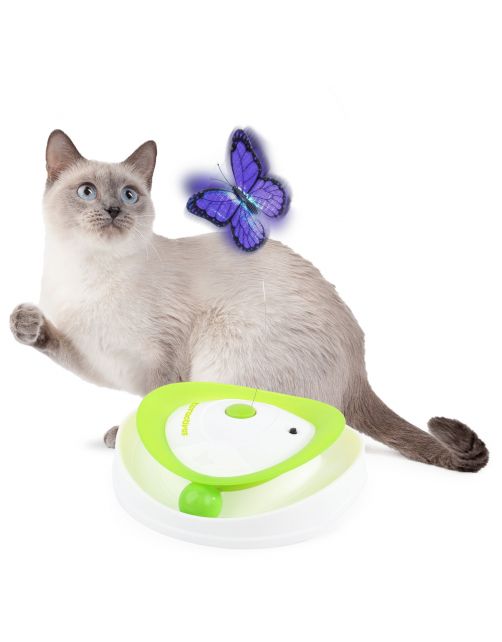 All For Paws Roll Around Flutter Bug - Kattenspeelgoed -