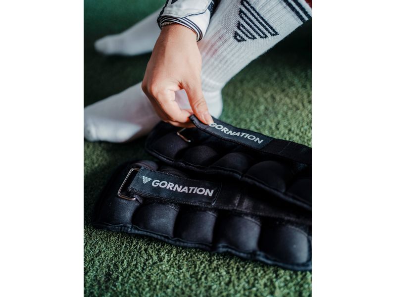 GORNATION Ankle Weights Set, 2 x 1 kg Gewichtsmanschetten