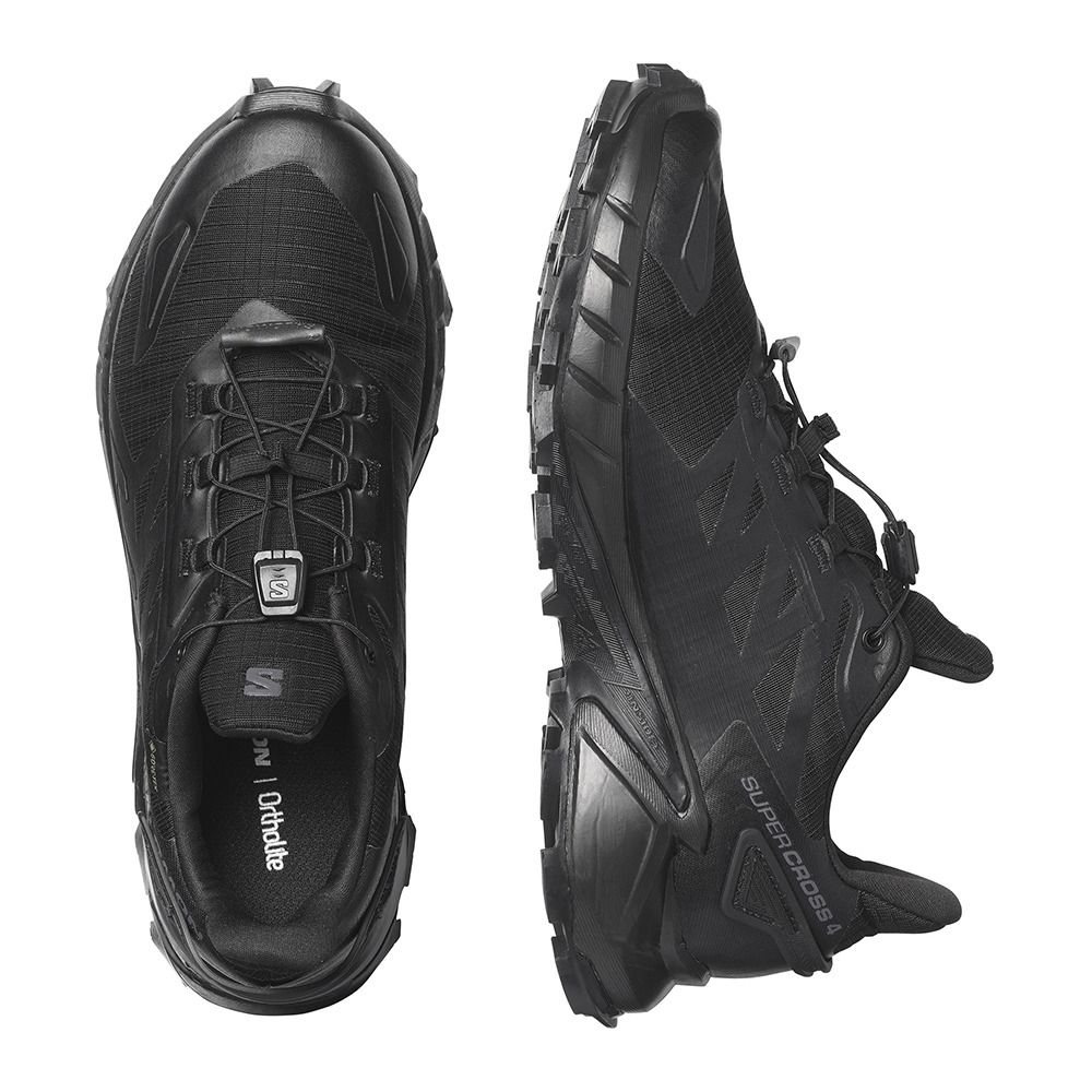 Salomon SUPERCROSS 4 GTX - Chaussures trail Femme black