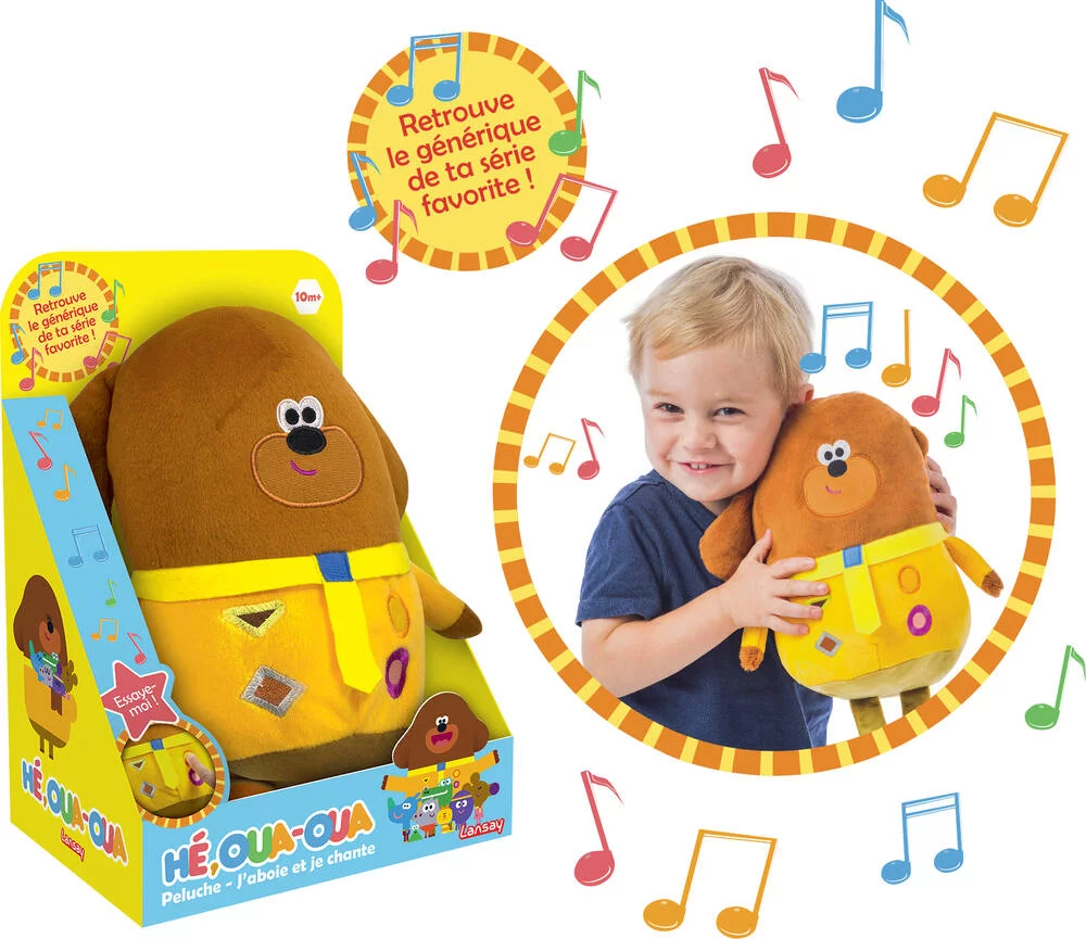 PELUCHE HE OUA-OUA ELECTRONIQUE