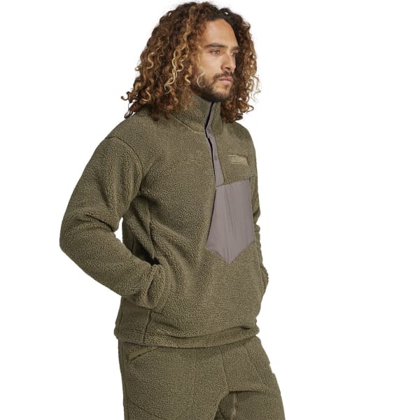 Sweat polaire randonnée ADIDAS XPLORIC PILE SNAP STROLI