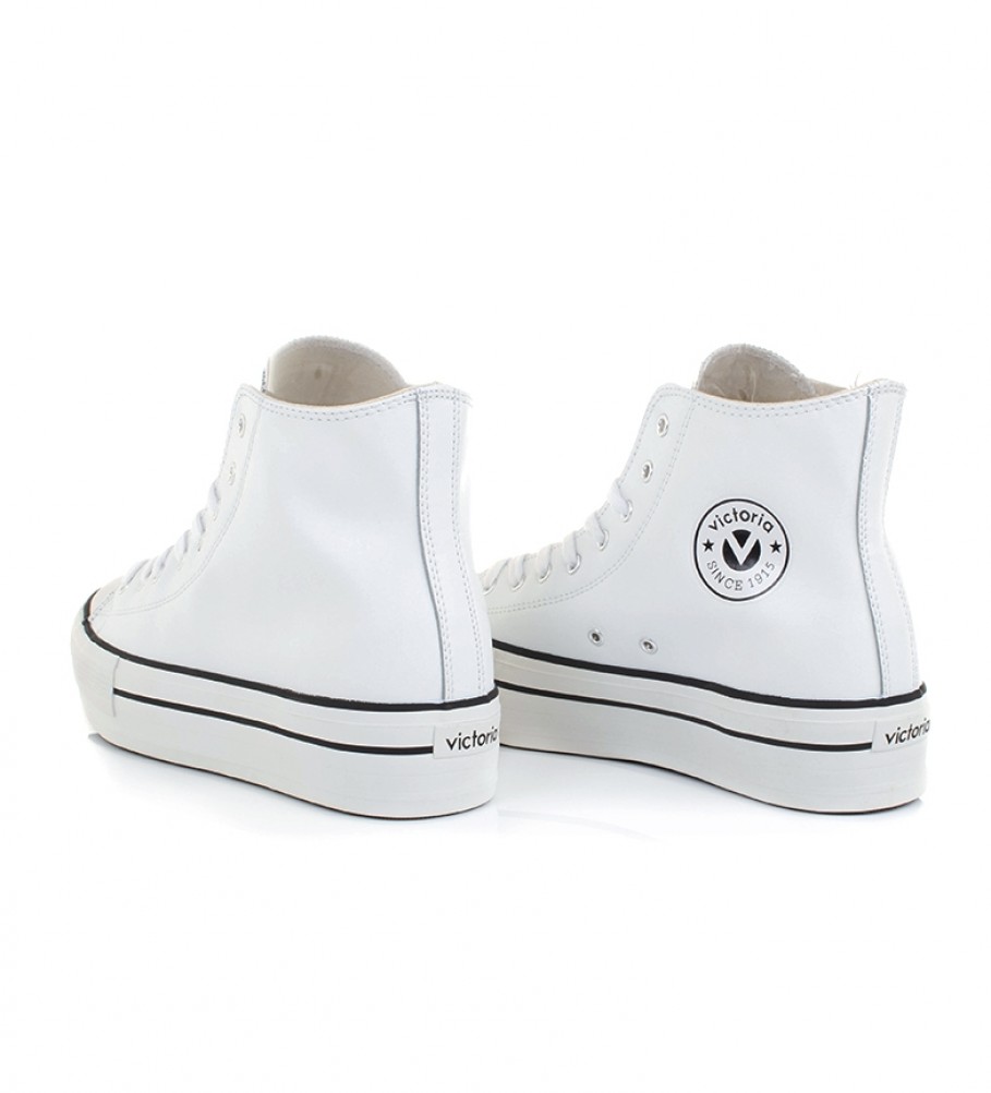 Tênis Victoria Chicago Branco - Altura da plataforma: 4cm -