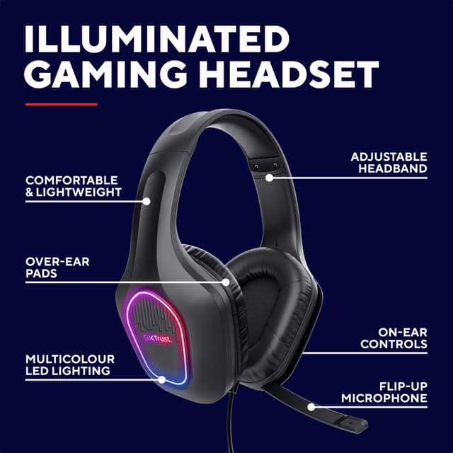 Trust GXT416 Zirox gaming headset