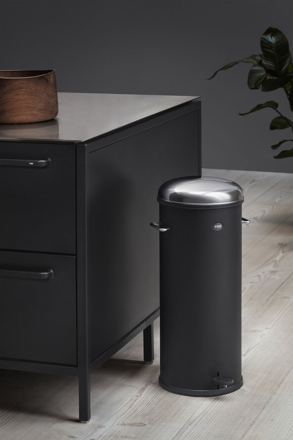 Vipp Vipp17 pedalspand 30 l. Sort