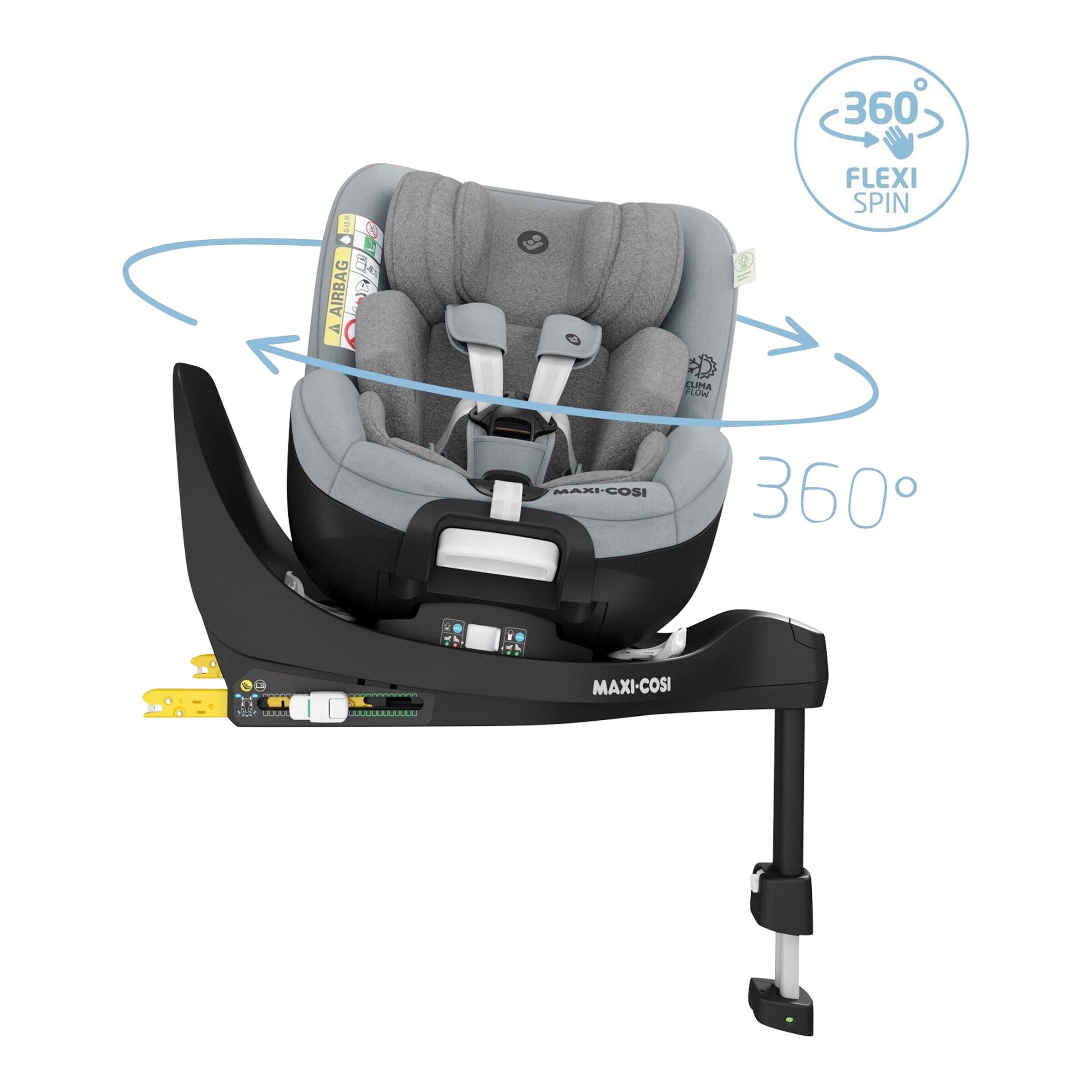 Maxi-Cosi Kindersitz Mica Pro Eco i-Size authentic grey