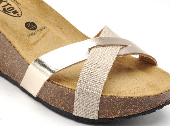 Plakton nu pieds talons femme sofinal 875087 or