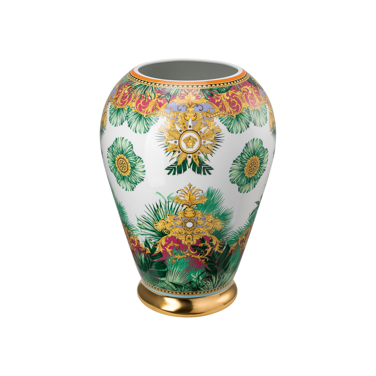 Versace Jungle Animalier Jungle Animalier Deckelvase 76 cm