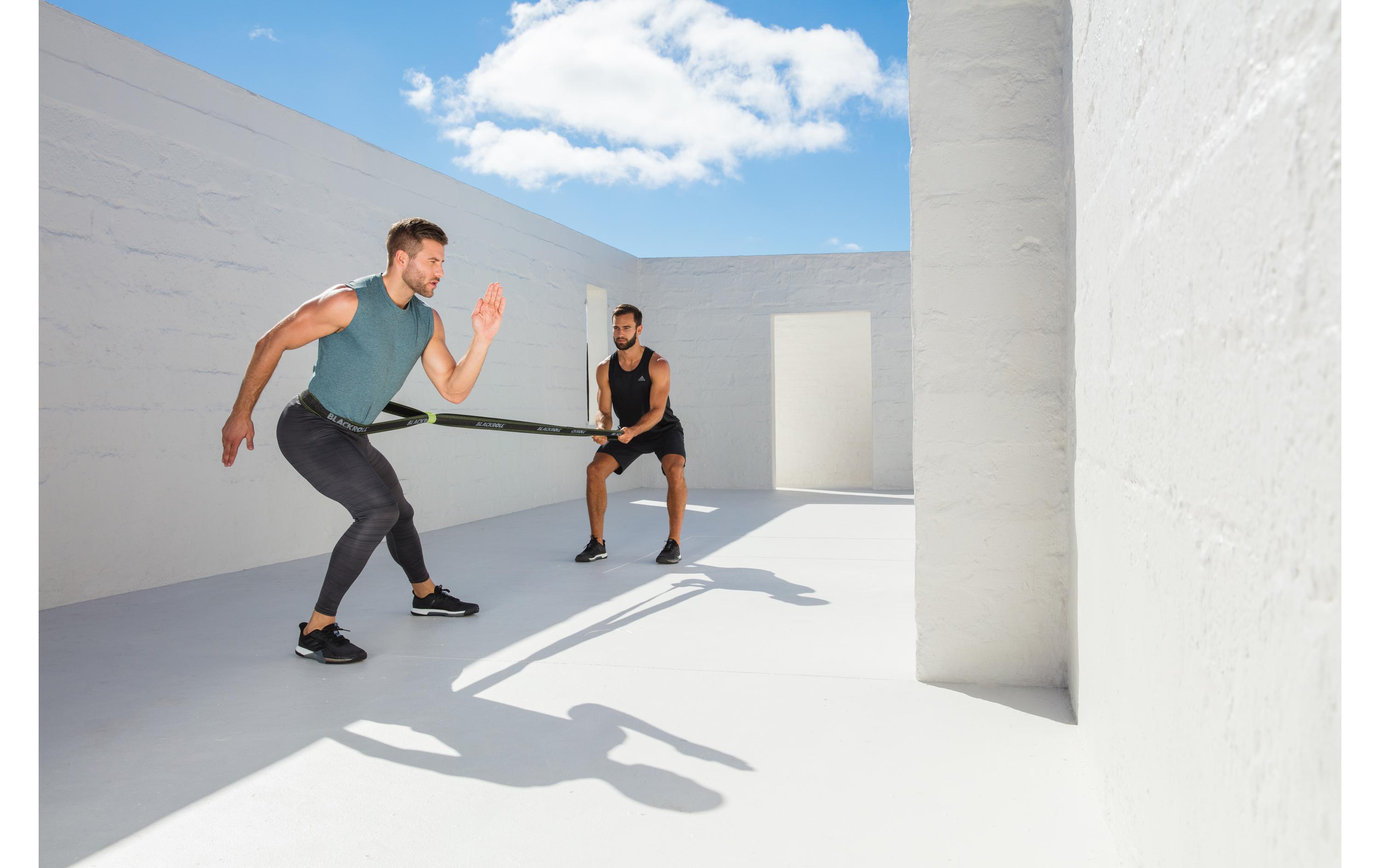Widerstandstrainer Resist Schwarz, sehr starkFitnessband