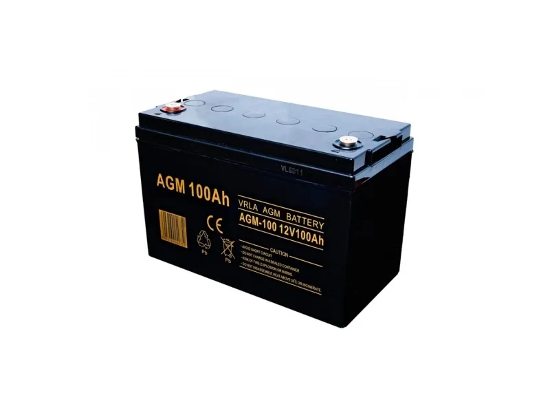 VOLT POLE BATTERI AGM 12V 100 AH