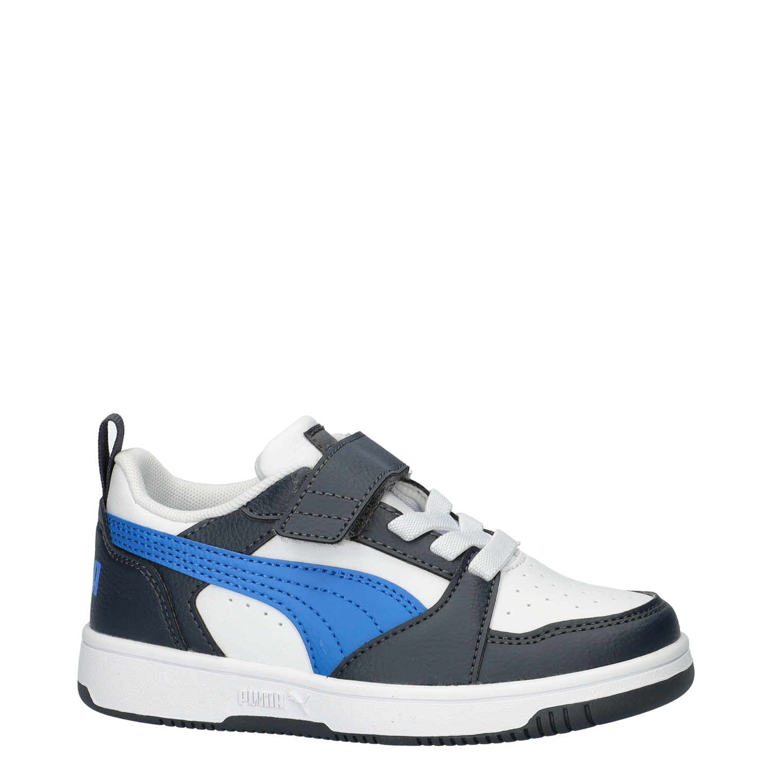 Rebound V6 Low jongens sneaker Puma Wit