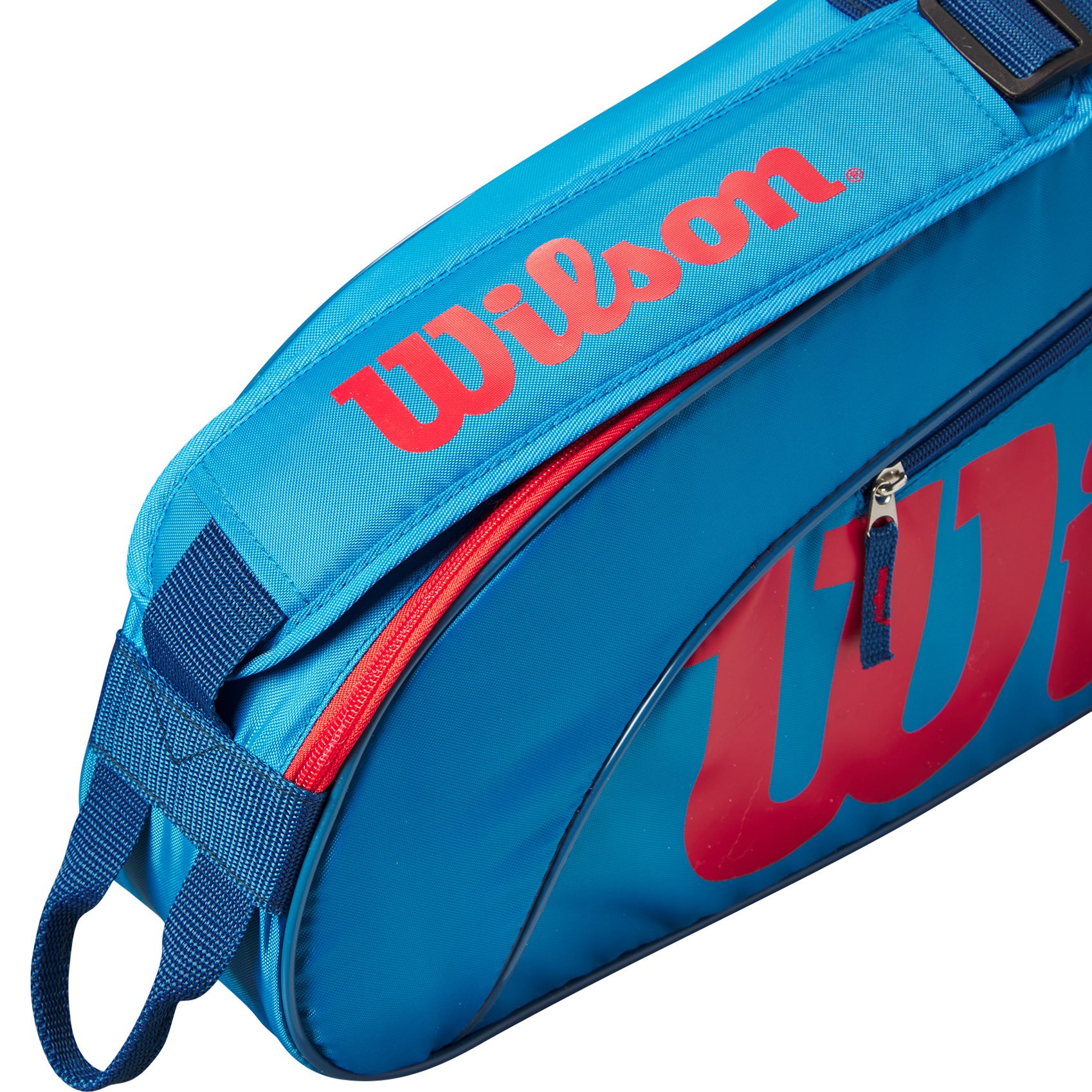 Wilson Junior 3 Pack Tennistasche Kinder blau