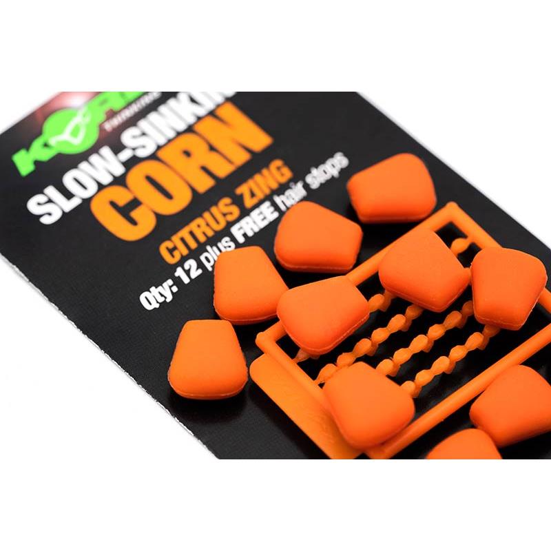 Mais Artificiel Korda Slow Sinking Corn Citrus Zing