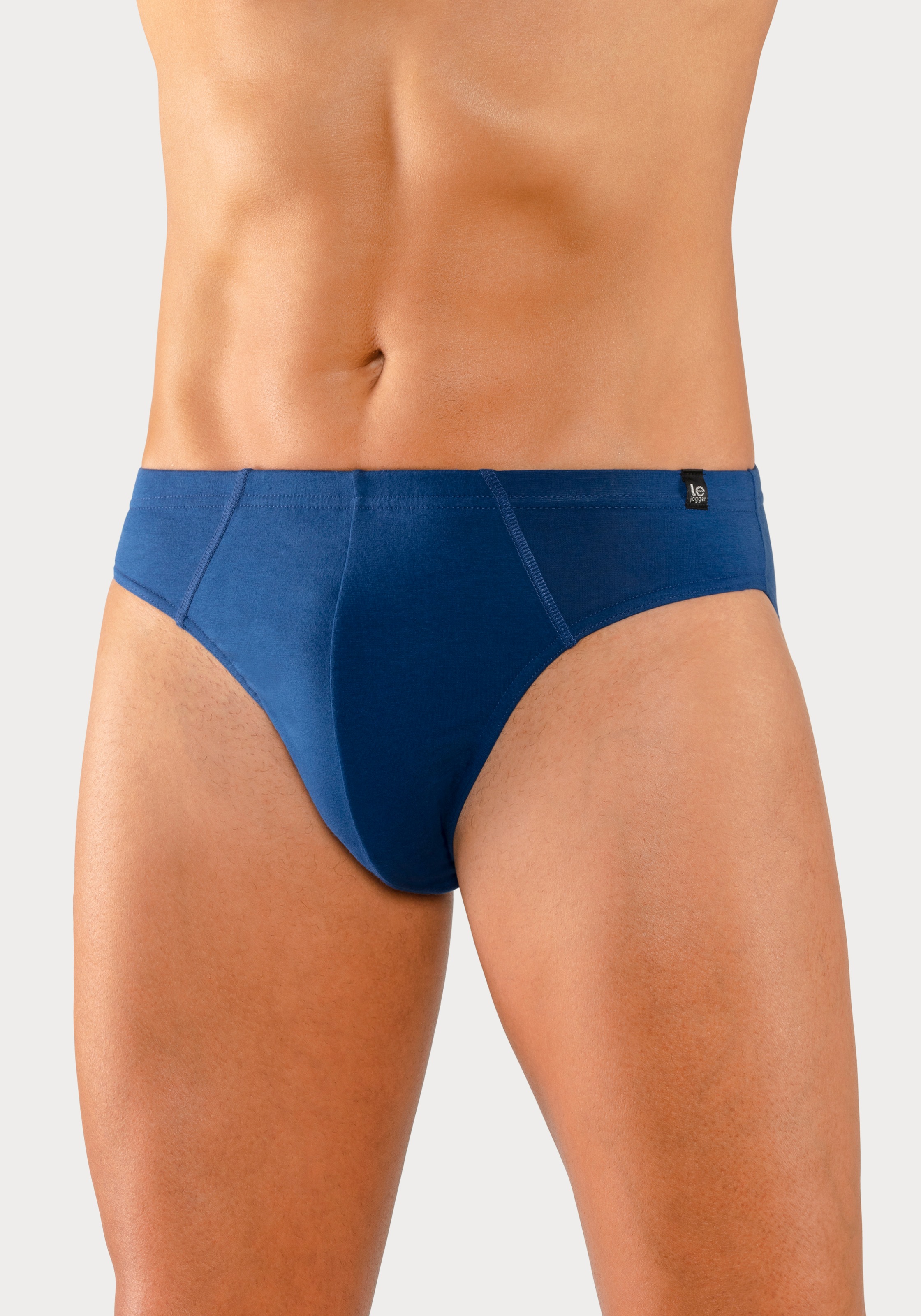 le jogger® Slip, 4 Stk. , schmaler Bund mit Markenlabel