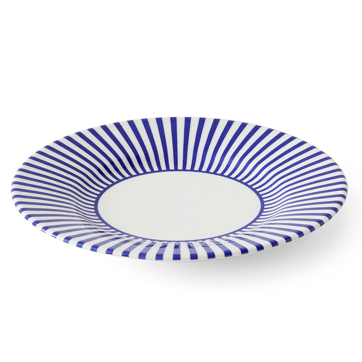 Steccato-tallerken 18 cm, smale striper