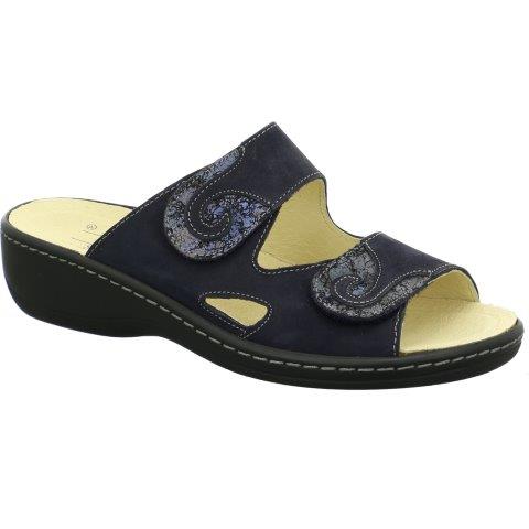 Nubuk/Urban (8808.6/Wechselfussbett 9909) /1401 navy/schwarz-