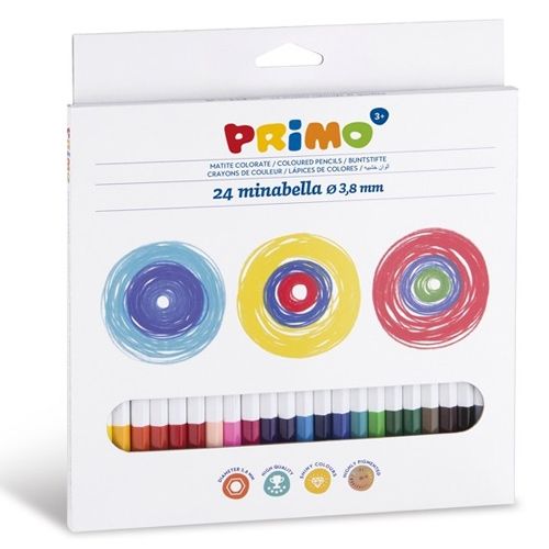 Primo minabella kleurpotloden (24st)
