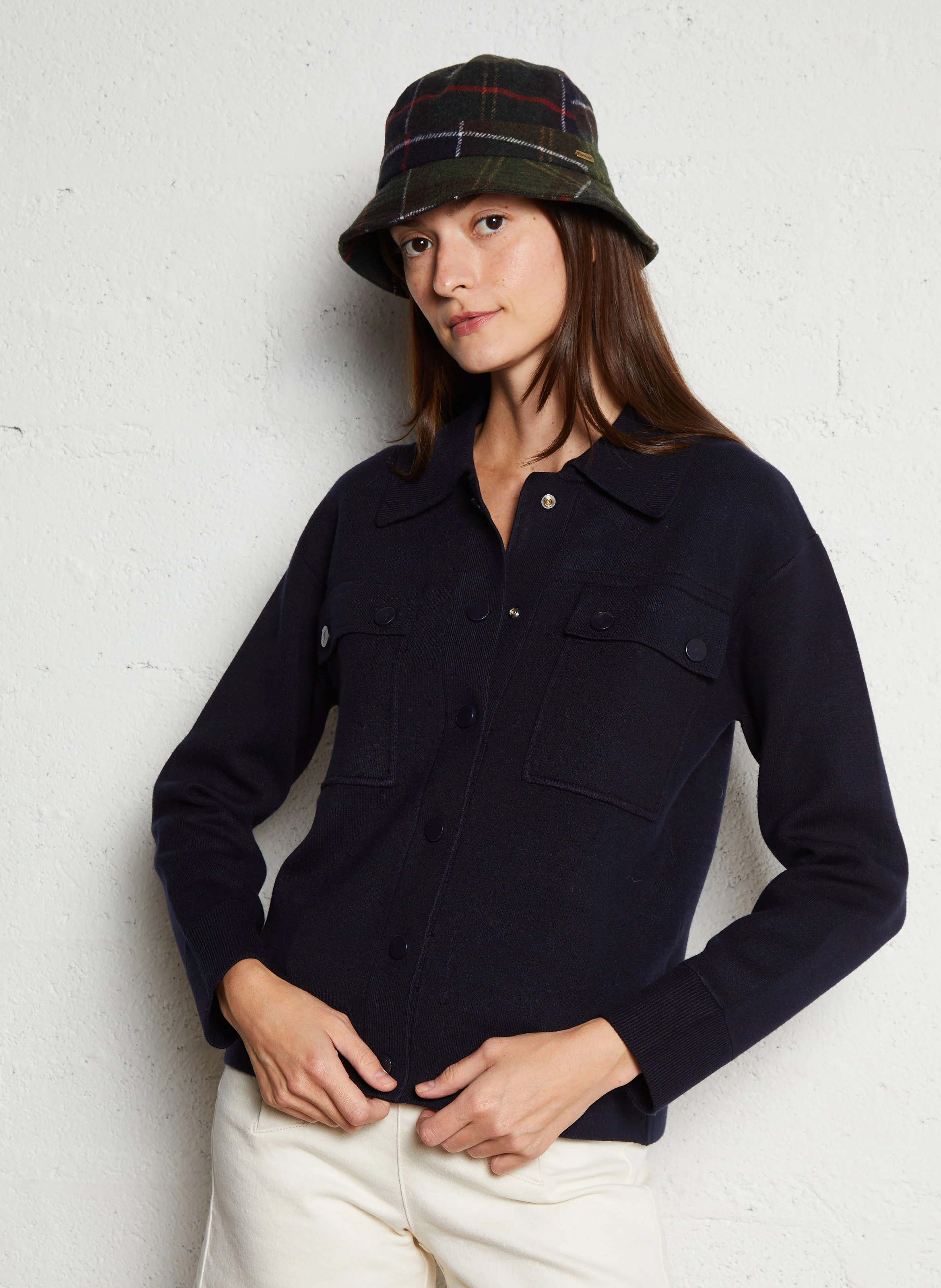 CORENTIN - Gilet droit boutonné| Bleu