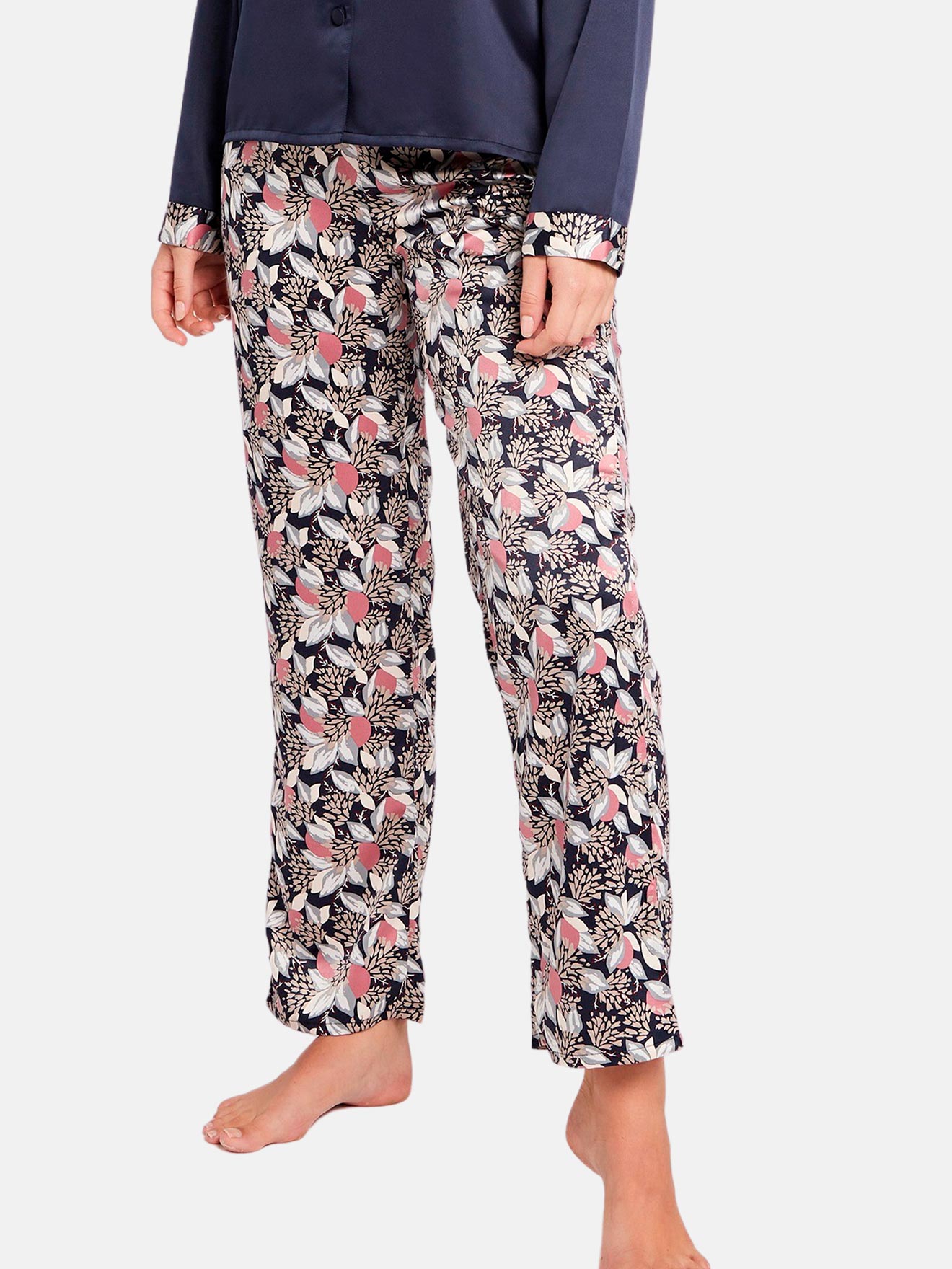 Pantalon en satin Idole