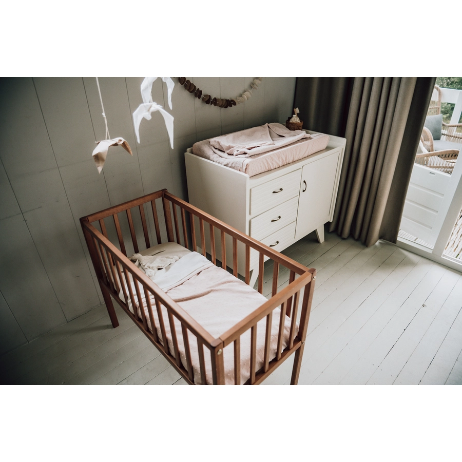 koeka Kinderdecke cotton Fleece Napa rosa