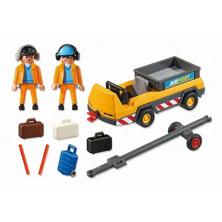 PLAYMOBIL® 5396 Flugzeugschlepper mit Fluglotsen