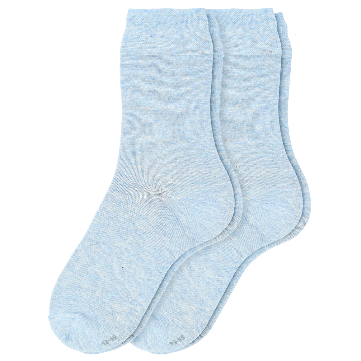 VanVaan 2 Paar Herren Socken mit Viskose aus Bambus hellblau