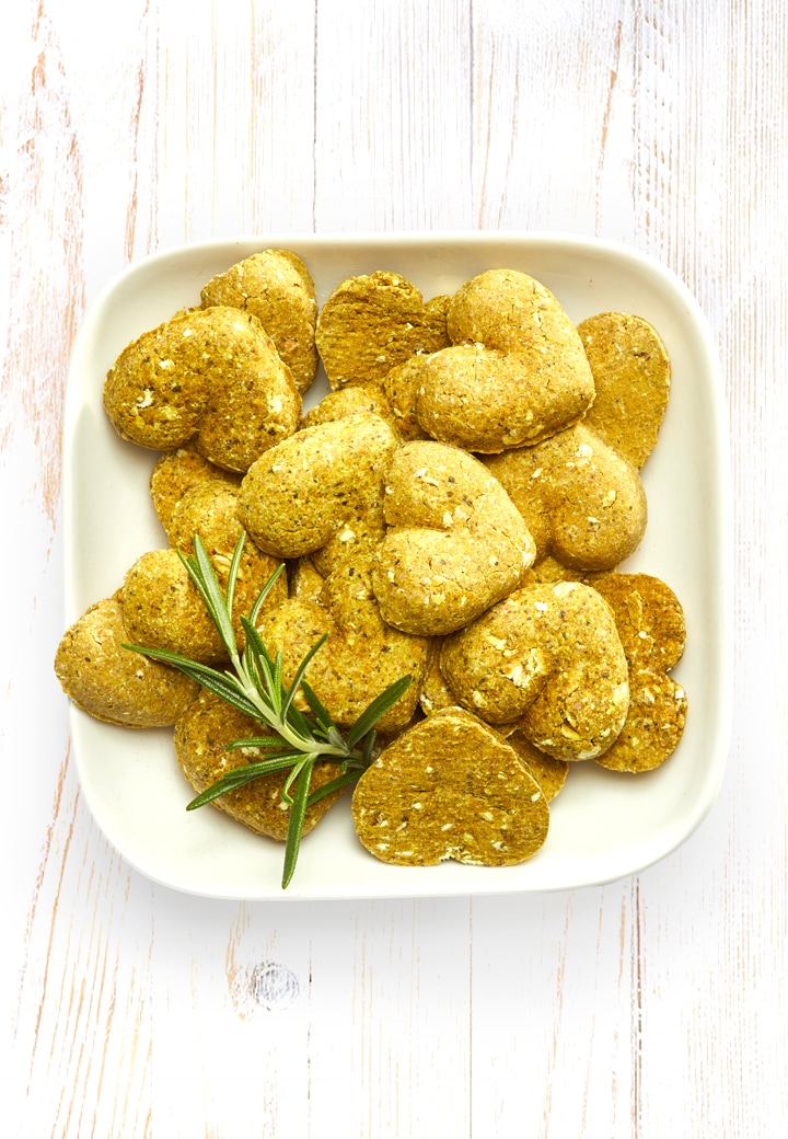 Knusper-Herzen - Kaninchen & Curcuma, 250g