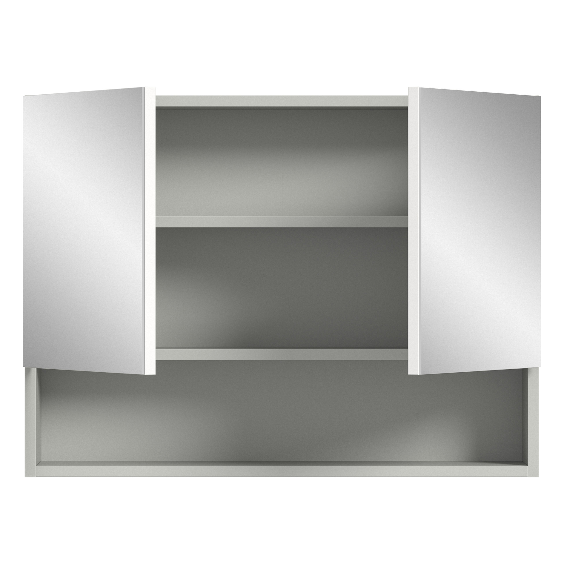 Spiegelschrank COPA - hellgrau - 74 cm