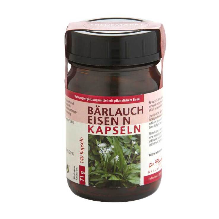 Bärlauch Eisen N Kapseln, 71 g