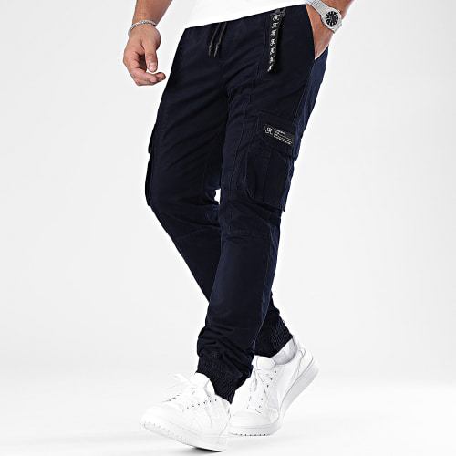 Pantalon Cargo Regular 1167 Bleu Marine