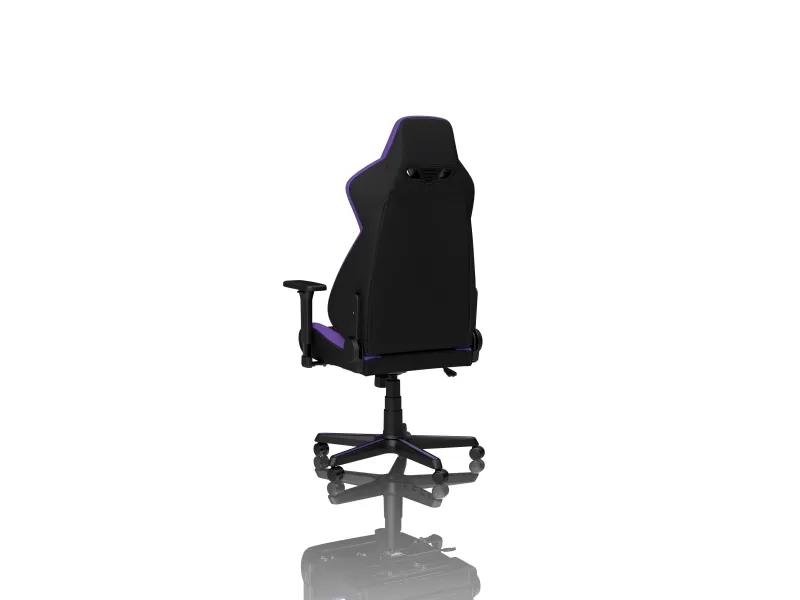 Nitro Concepts S300, Polstret vatteret sæde, Polstret vatteret ryglæn, Sort, Lilla, Sort, Lilla, Stof, Skum, Stof, Skum