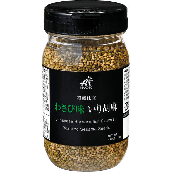 Makoto Geroosterde Sesamzaadjes Wasabi Smaak 120g