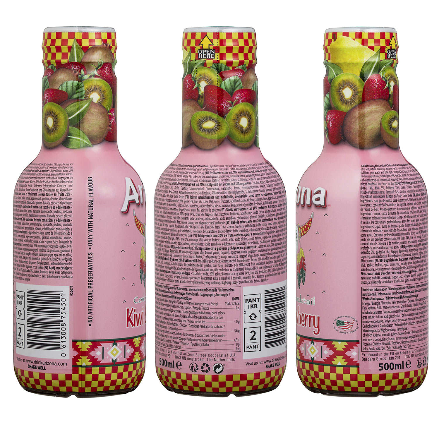 Arizona Cowboy cocktail kiwi fraise - Kiwi Strawberry
