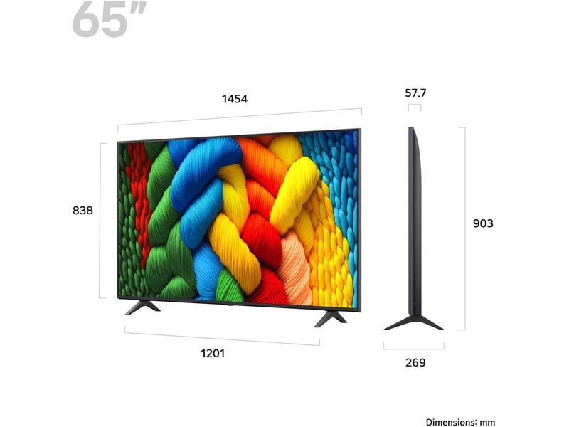 LG TV 65NANO80A6B 65
